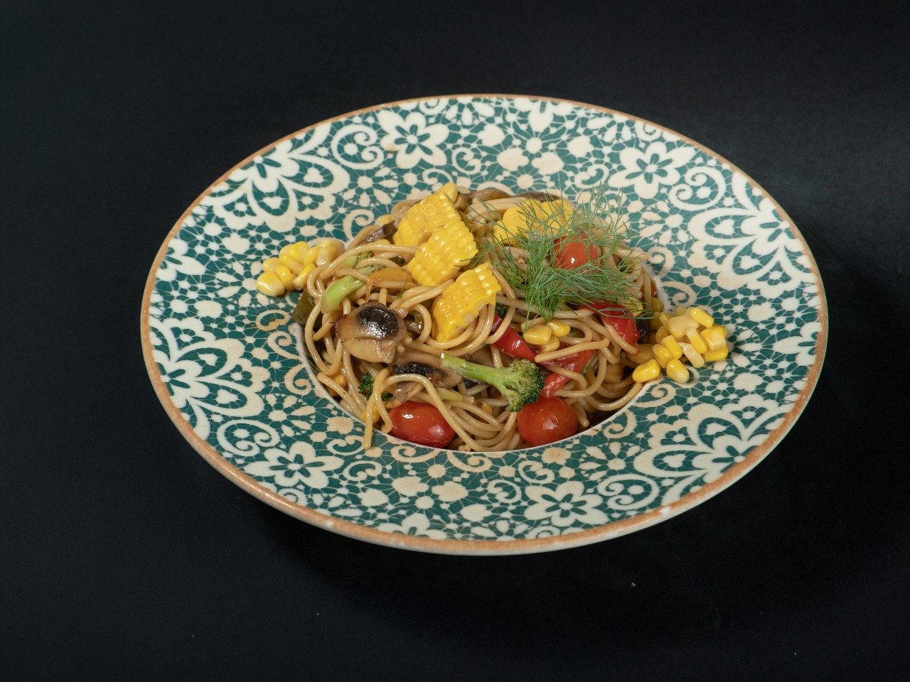 اسباغيتي خضار